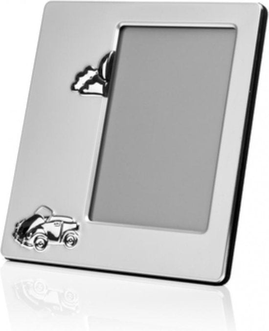 Lescadres Baby - Fotolijst - Zilver - Auto - 9 x 13