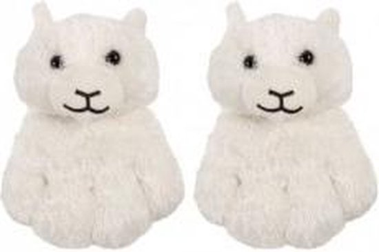 Clayre & Eef Decoratie Knuffel 23 cm Wit Synthetisch Knuffeldier