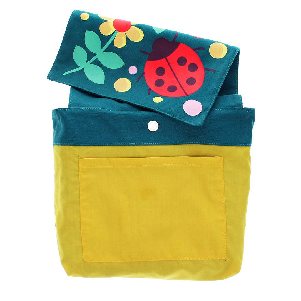 Rex London Mini Kinder Rugzak Ladybird β Canvas Rugtas voor Peuters β Lichtgewicht & Duurzaam β Ideaal voor School en Uitjes.