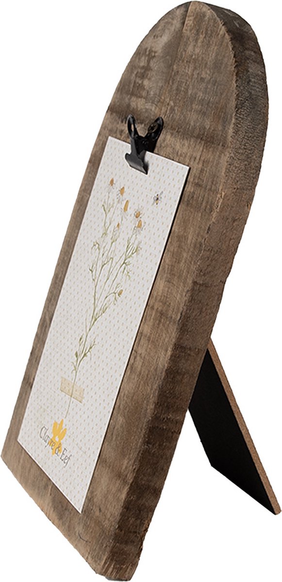 Clayre & Eef Fotolijst 15x2x22 cm Bruin Hout Rechthoek Fotohouder