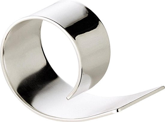 Edzard Volute - Servetring - Verzilverd - Set van 2