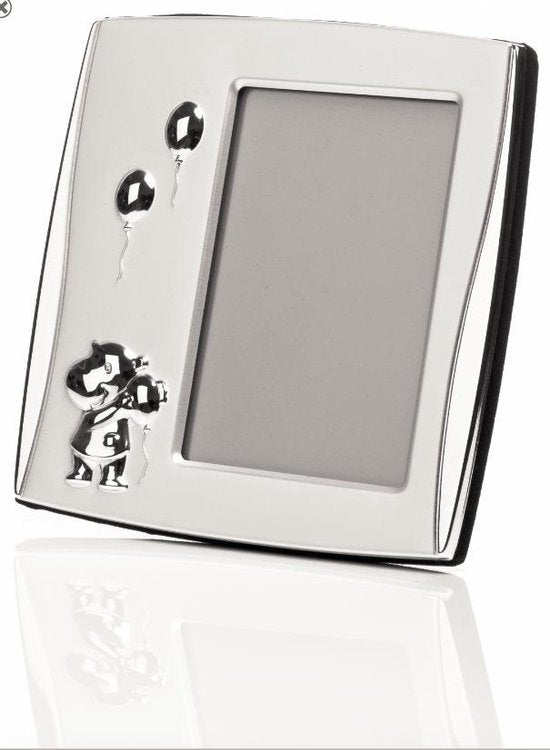 Lescadres Baby - Fotolijst - Zilver - Nijlpaard - 7 x 10