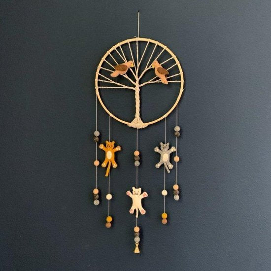 BeYoona Dreamcatcher katjes - babykamer - decoratie - accessoire - kinderkamer - babyshower
