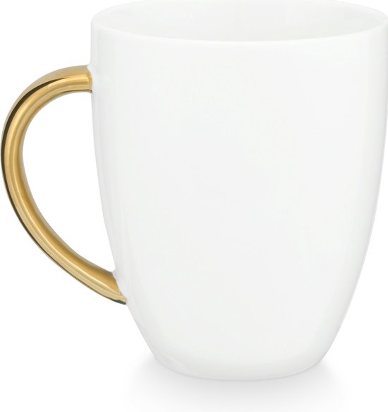 VTwonen 250ml wit/goud mok