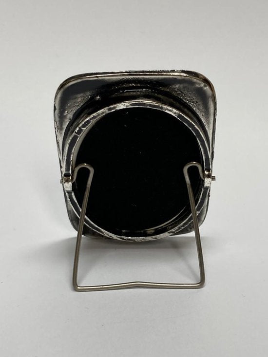 Lescadres Classic - Fotolijst - Verzilverd - Pasfoto - Bloempjes - 4 x 5
