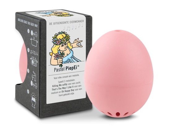 Brainstream Pastel PiepEi eierwekker - Roze