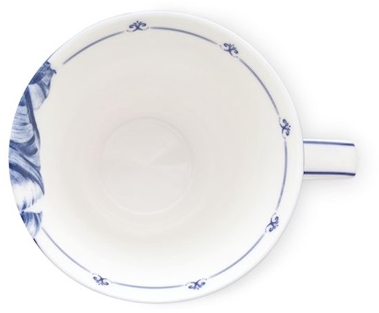 Heinen Delfts Blauw - Mok 'Tulp' (Groot)