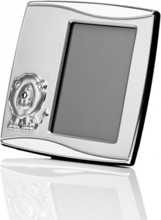 Lescadres Baby - Fotolijst - Mat zilver - Leeuw - 7 x 10