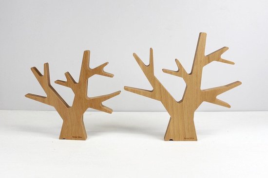 Reine Mère L' Arbre - Onderzetter - Hout - 1 stuks - Medium