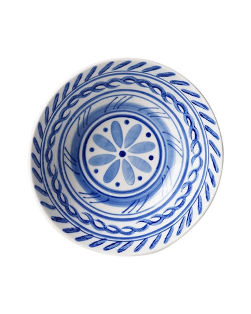 Heinen Delfts Blauw Kom Majolica – 13 cm – Blauw/Wit – Keramiek