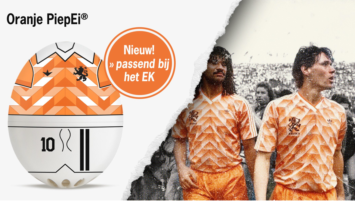 Brainstream PiepEi - Eierwekker - Wij houden van Oranje