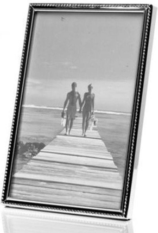 verzilverde fotolijst parel 20x25 cm
