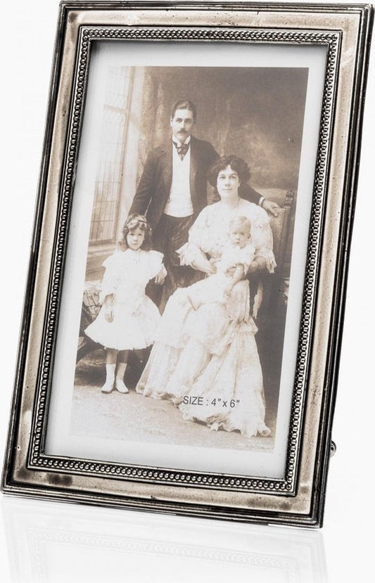 Fotolijst klassiek Bolrand 10x15 Verzilverd