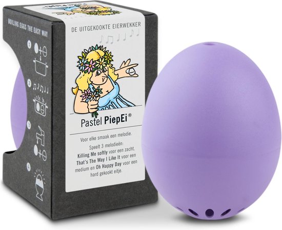 Brainstream Pastel PiepEi eierwekker - Lila