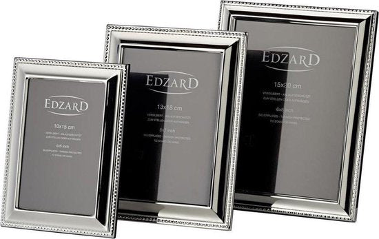 Edzard Perla - Fotolijst - Zilver - 13 x 18