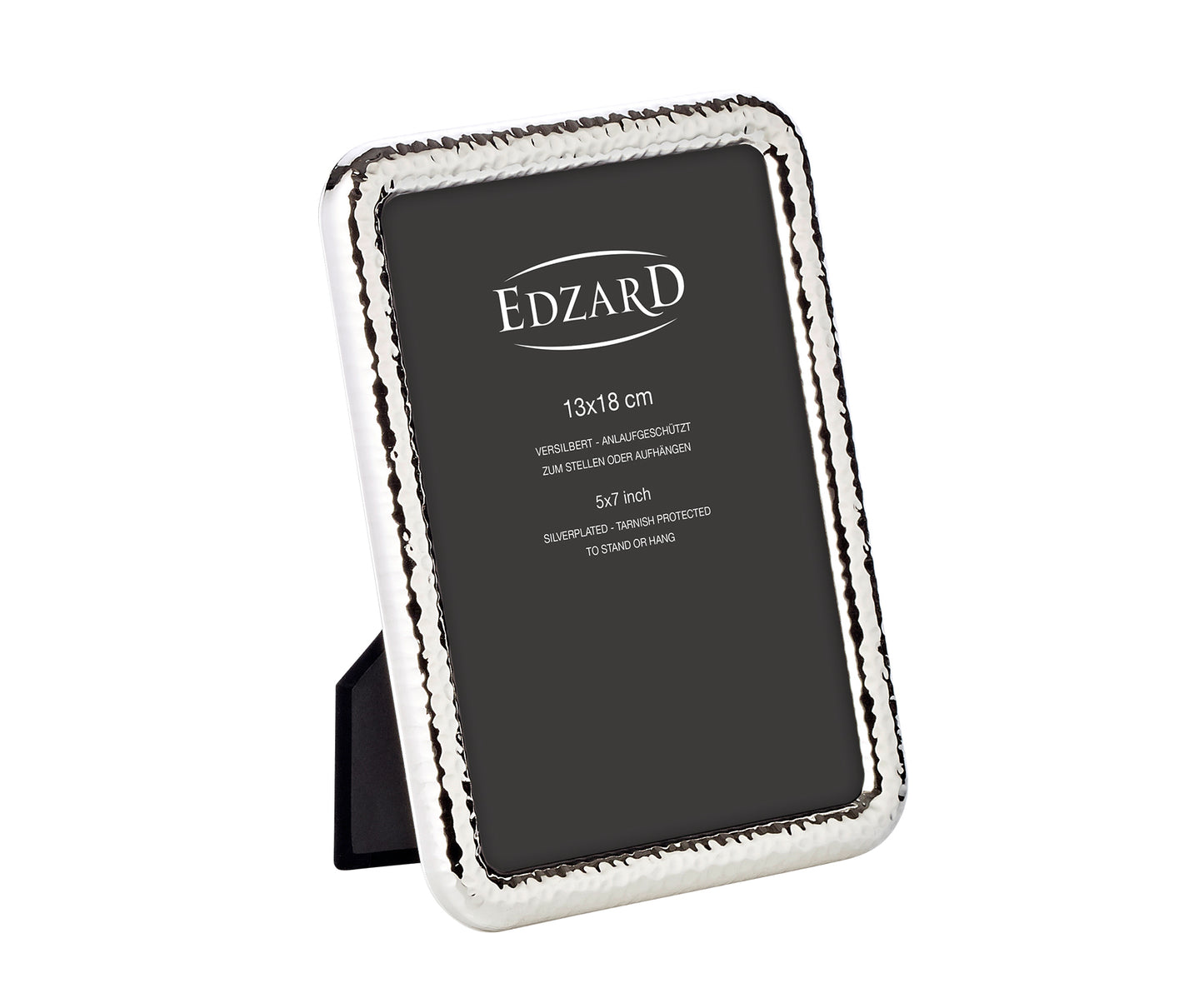 Edzard Amalfi - Fotolijst - Verzilverd - Gehamerd - 13 x 18 cm