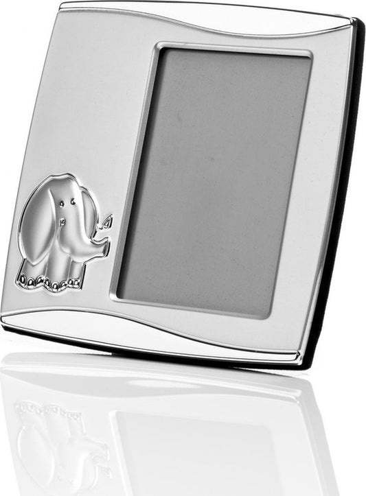 Verzilverde Fotolijst Olifant 7x10 cm