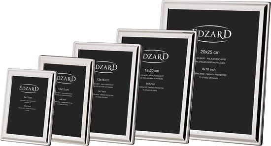 Edzard Terni - Fotolijst - Zilver - 9 x 13