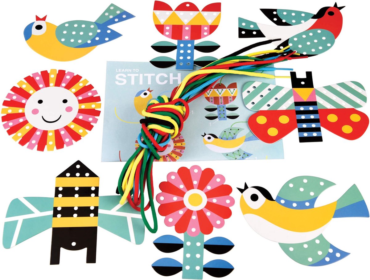 Rex London Borduurset activity cards Borduurset
