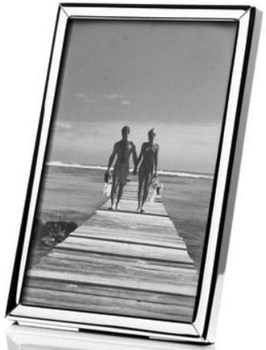 Verzilverde Fotolijst voor foto formaat 6x9 cm