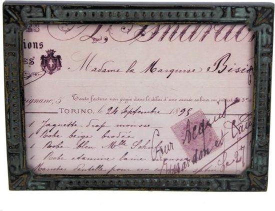 Fotolijstje robuust zwart RH (12,8x17,7cm) 14x19cm