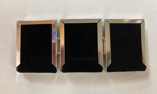 Lescadres Parijs - Fotolijst - Drieluik - Zilver - pasfoto
