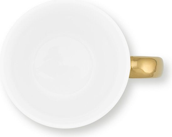 VTwonen 250ml wit/goud mok