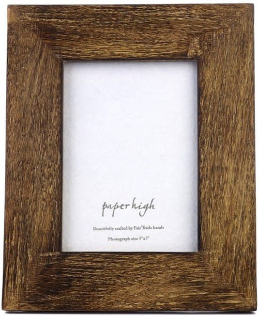 Paper high fotolijst duurzaam mangohout 10x15