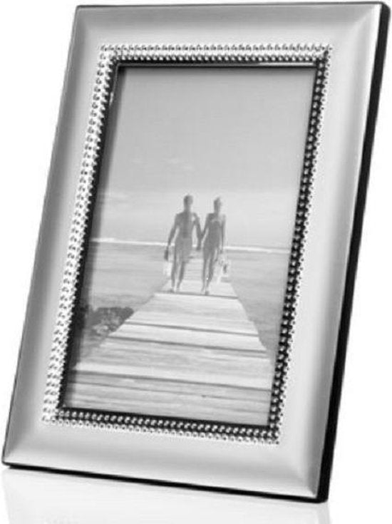 Verzilverde Fotolijst Diamant 10x15 cm