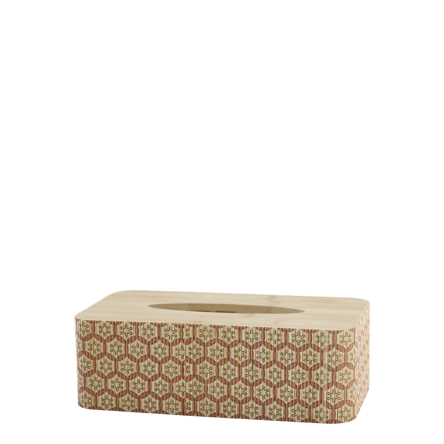 Chic Antique Amilly Bamboe Tissuehouder – Bamboe Tissue Box voor Interieur – Landelijke Stijl