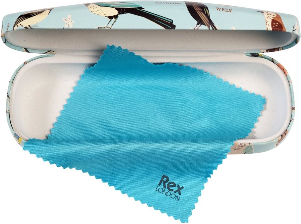 Brillendoos met vogels - Rex London