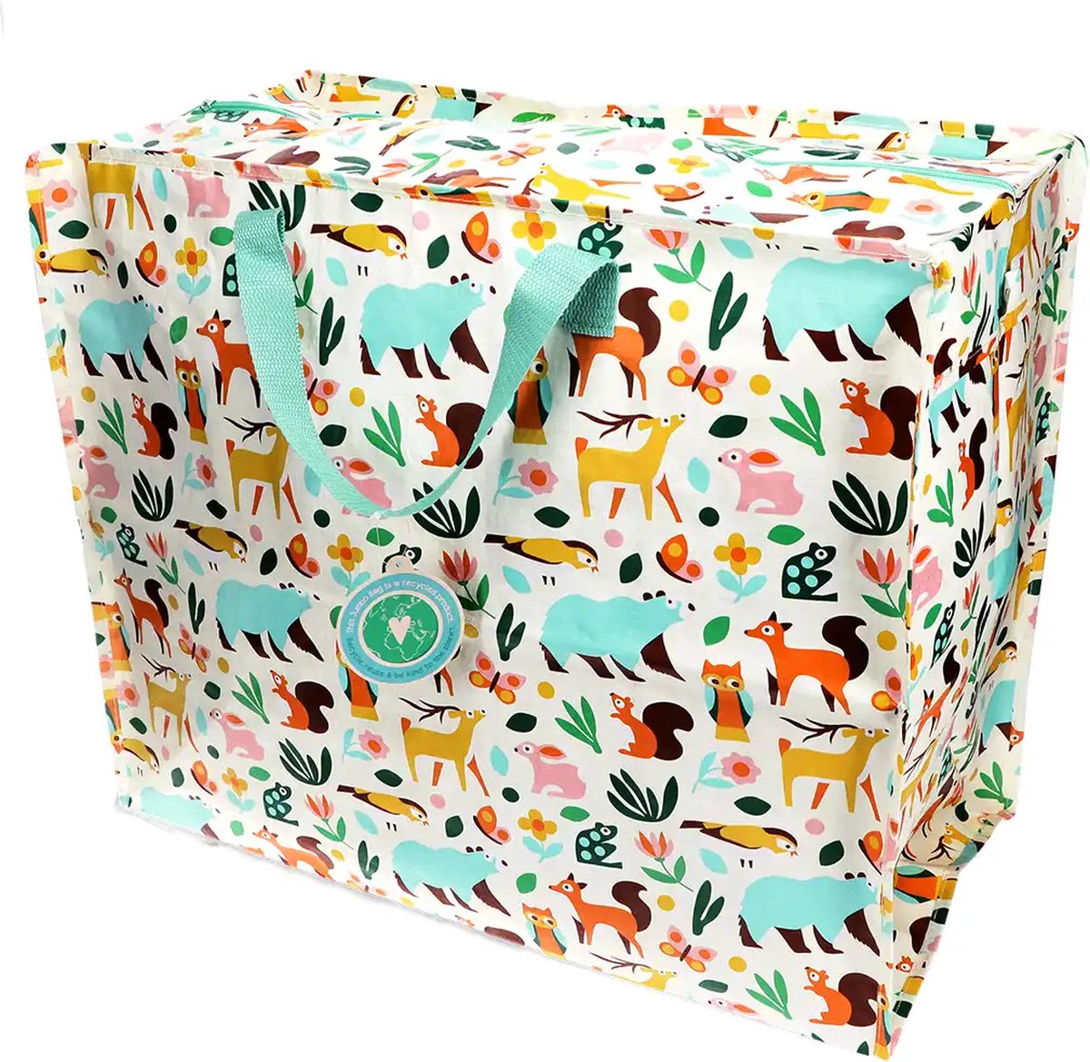 Rex London Jumbo XXL shopper opbergtas Woodland 2024