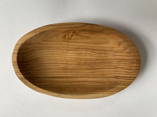 Olivenholz Erleben - Schaal - Olijfhout - 16 cm - Set van 2