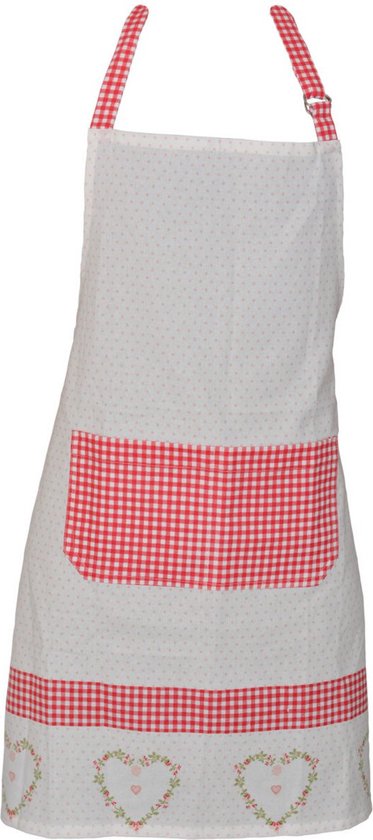 Isabelle Rose Heart - Keukentextielset - Schort - Pannenlap - Ovenhandschoen