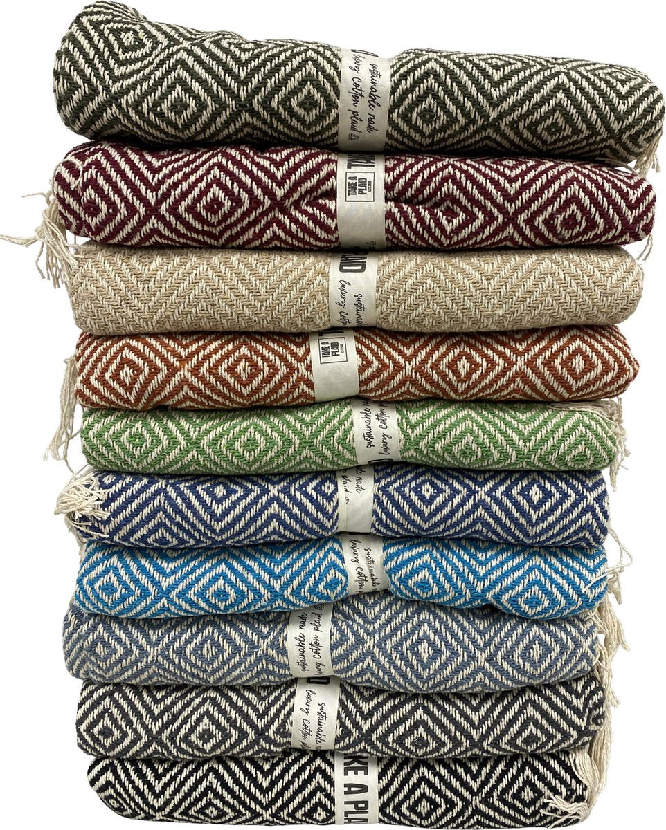 Take A Plaid 125x150 cm Eco katoen TAP-25-11