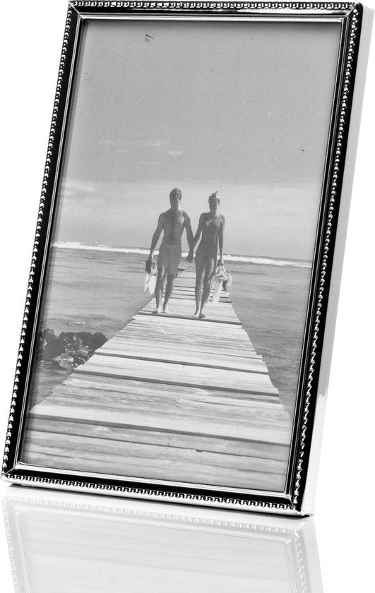 Verzilverde Fotolijst Parel 13x18 cm