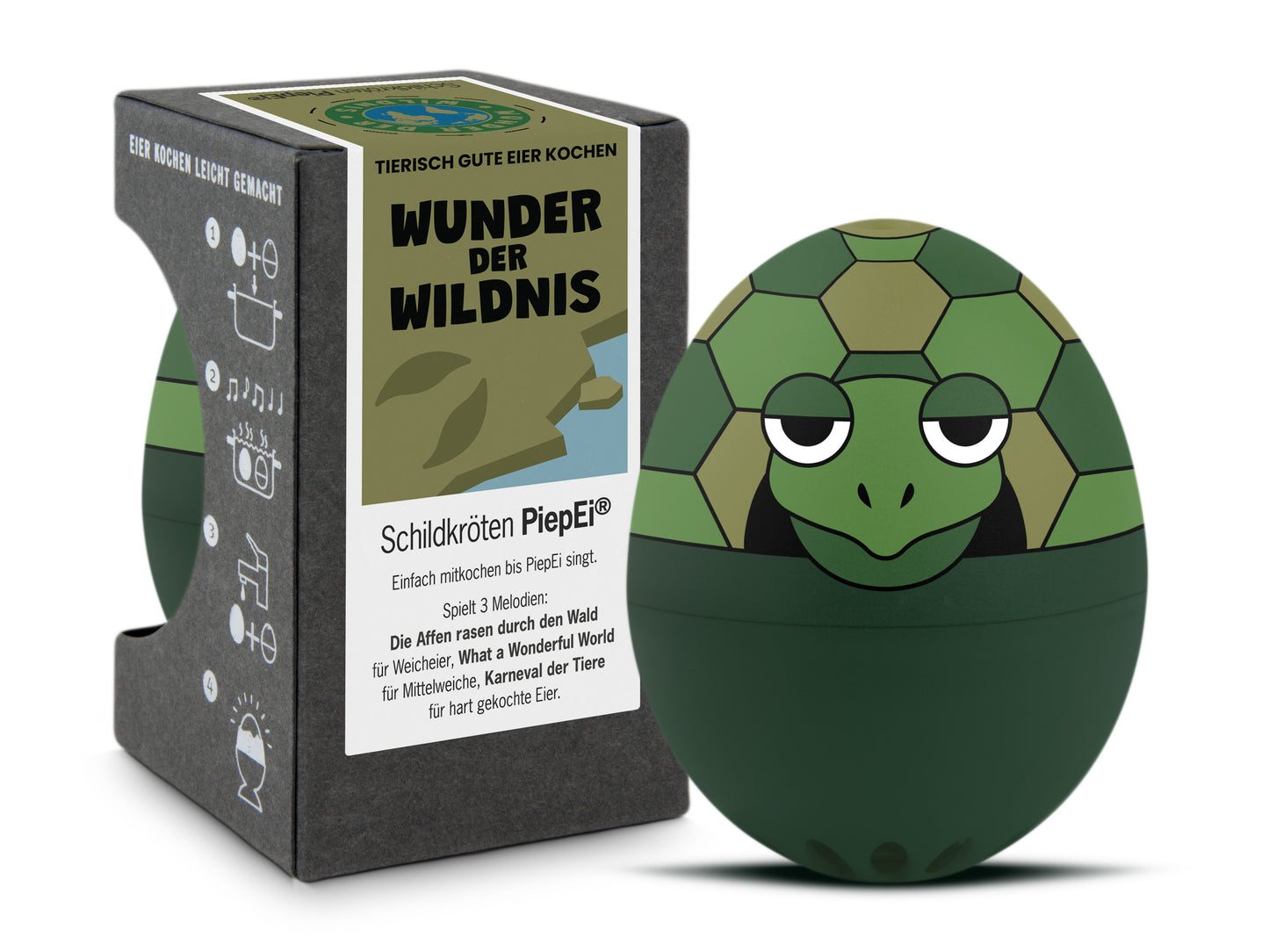 Brainstream PiepEi - Eierwekker - Schildpad