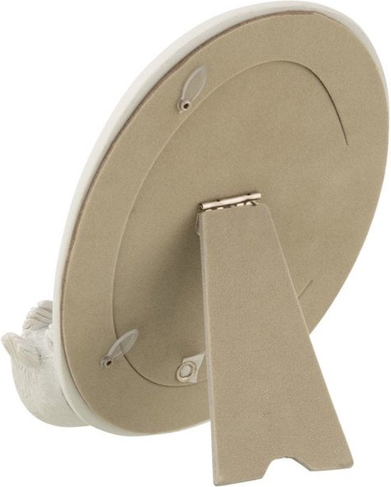 J-line Swan - Fotolijst - Wit/Zilver - 10 x 15