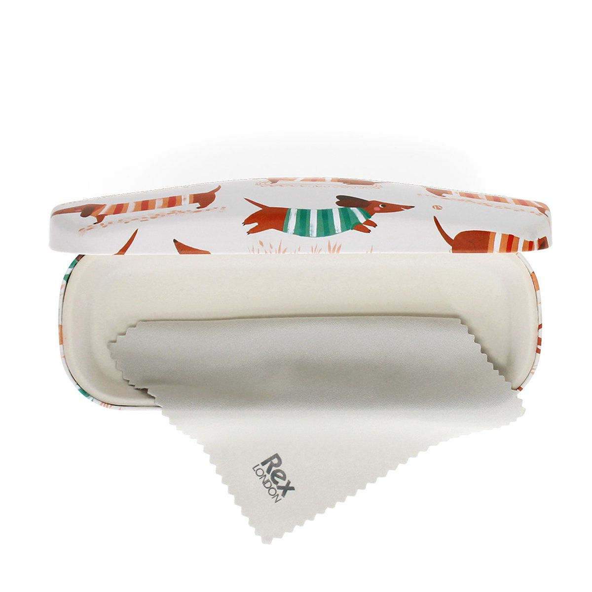 Brillenkoker sausage dog / teckel van Rex London
