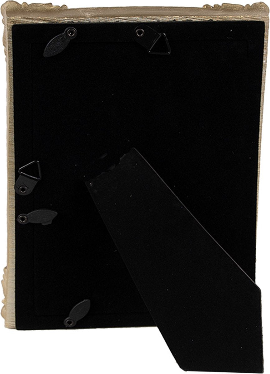 Clayre & Eef Fotolijst 10x15 cm Groen Kunststof Glas Fotokader