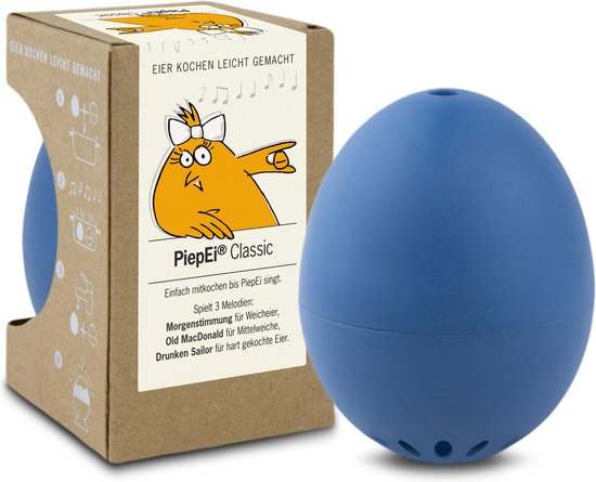 Brainstream Classic PiepEi eierwekker - Kleur - Blauw