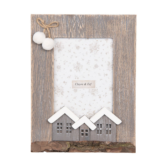 Fotolijst 10x15 cm Bruin Hout Glas