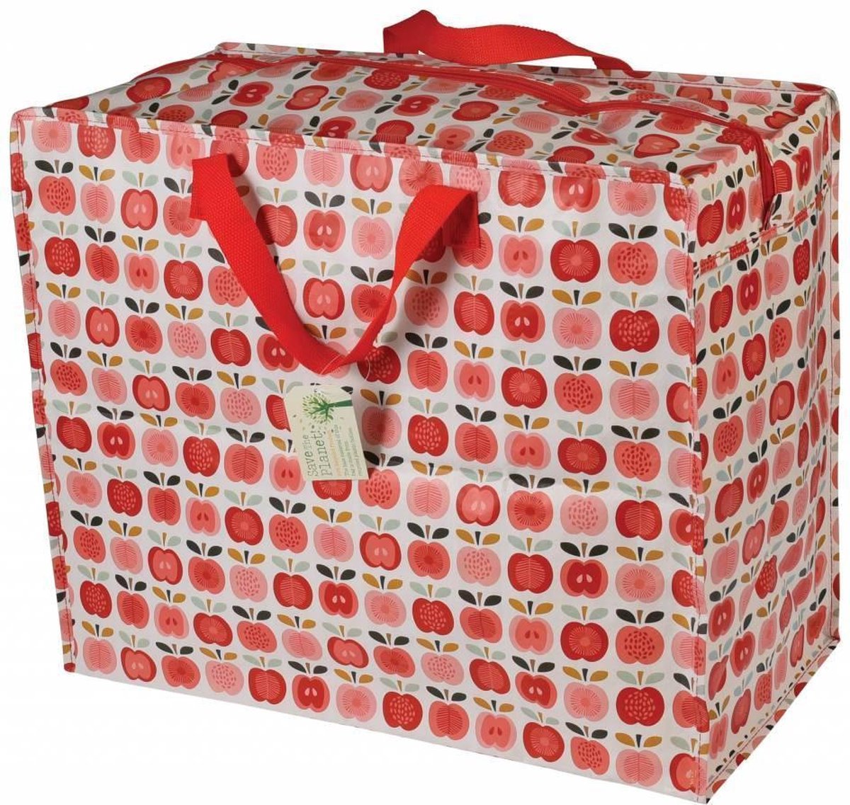 Rex London shopper/opbergtas Apple vintage shopper/opbergtas Apple